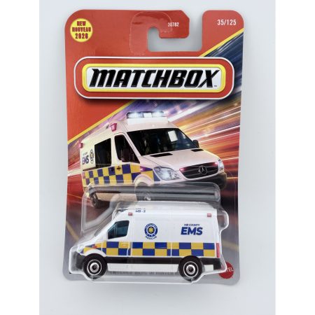 Matchbox 2024 Mercedes-Benz Sprinter Ambulance 35/125 Factory Sealed