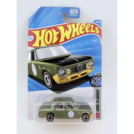 2026 Hot Wheels Alfa Romeo Giulia TI Super #218/250 Cool Classics 4/10 Factory Sealed
