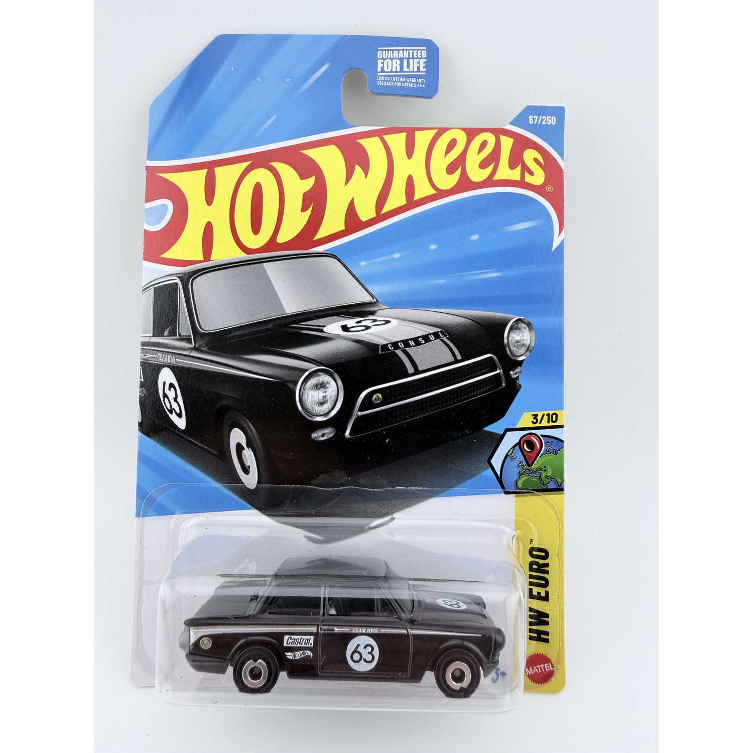 2026 Hot Wheels Lotus Cortina #67/250 HW Euro 3/10 – New Sealed
