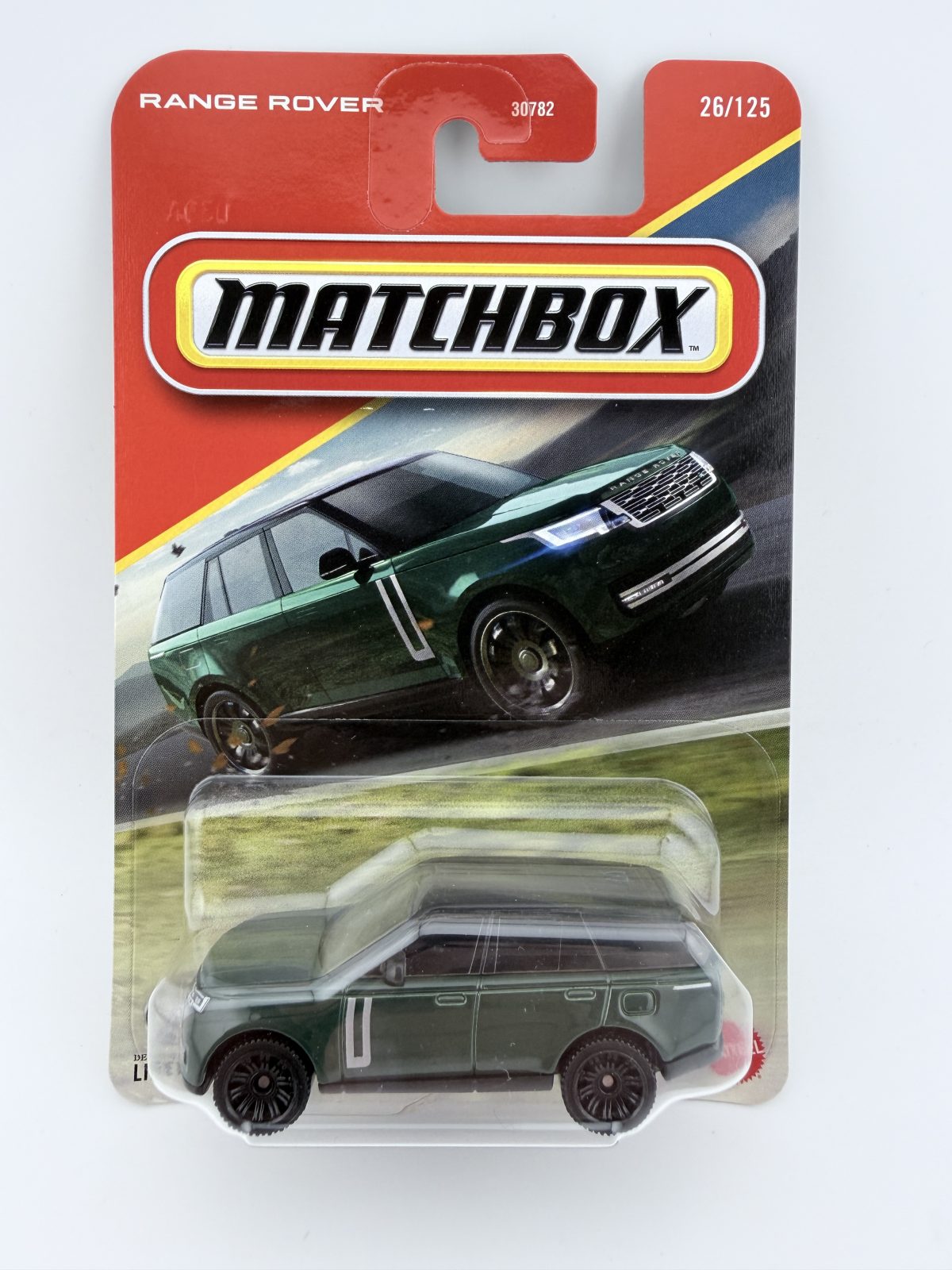 2026 Matchbox 2024 Range Rover PHEV #26/125 Green Luxury SUV – New Sealed