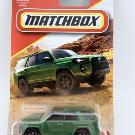 2026 Matchbox Toyota 4Runner #77/125 Green SUV – New Sealed