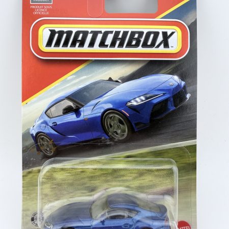 2026 Matchbox 2023 Toyota GR Supra #15/125 Blue Sports Coupe – New Sealed