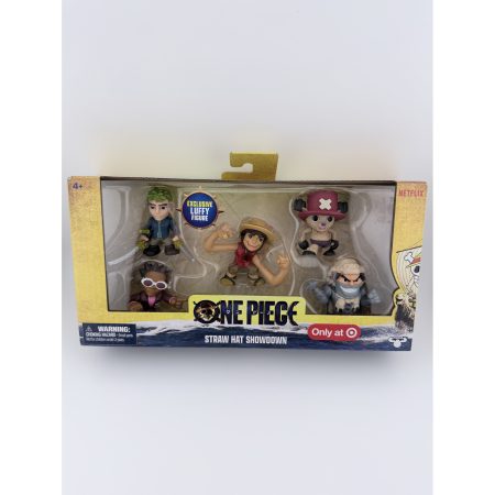 One Piece Straw Hat Showdown 5-Figure Set – Exclusive Luffy Figure – Target Exclusive